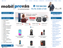 Tablet Screenshot of mobilprovas.cz